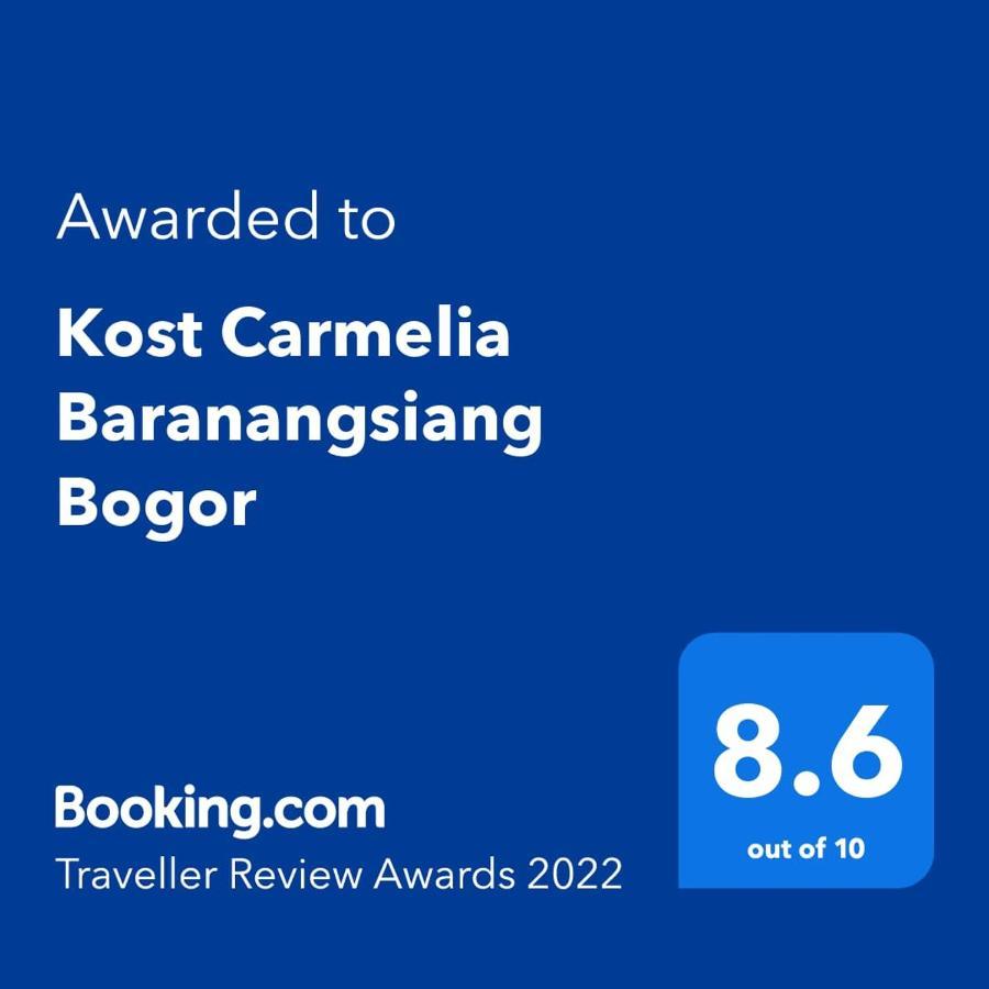 ホテル Kost Carmelia Syariah Baranangsiang ボゴール エクステリア 写真